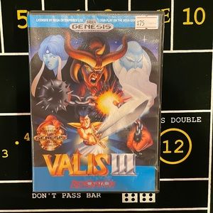 Valis III Sega Genesis